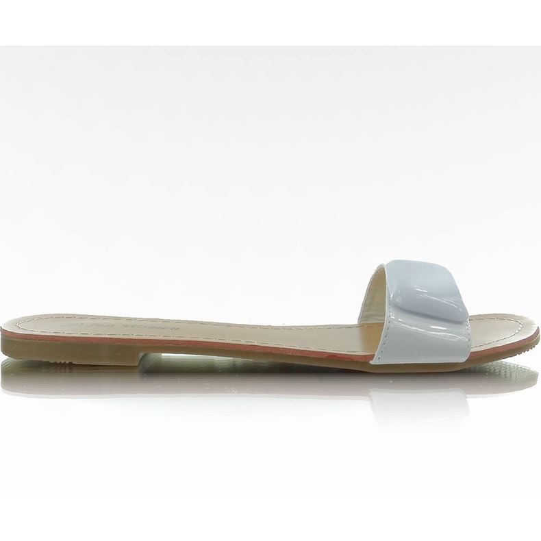 Chaussons avec ceinture 8293-60 Blanc blanche