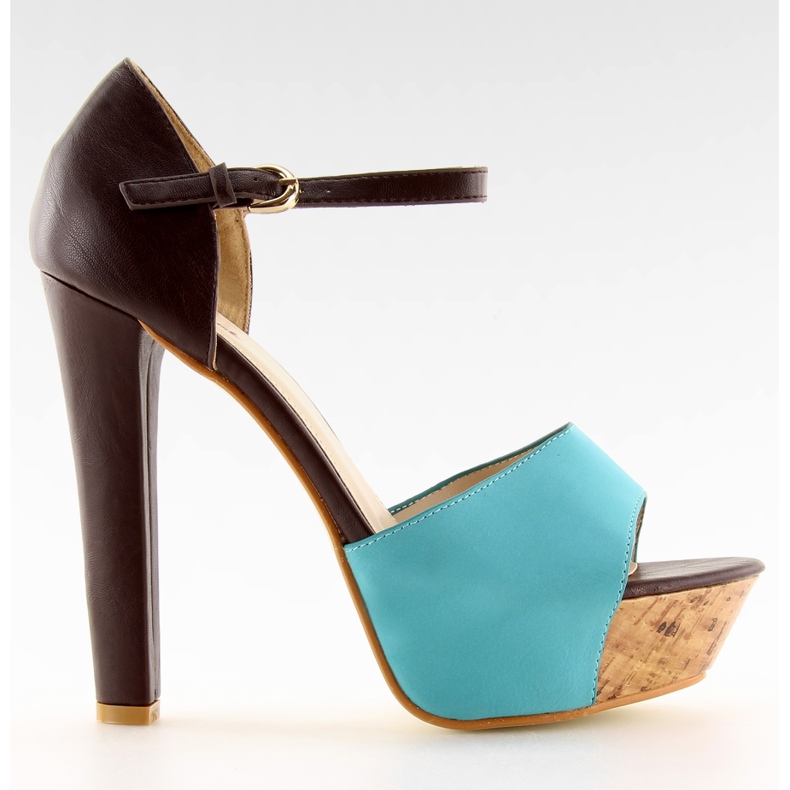 Pompes sur le poteau VB33035 bleu le noir