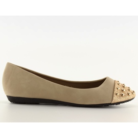 Ballerines à paillettes 902-59 kaki Ballerines à paillettes 902-59 kaki