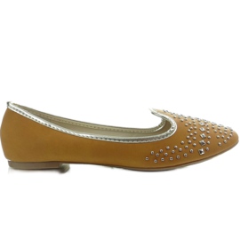 Laufers à clous W102 camel brun