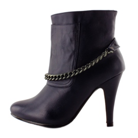 Bottes chaîne 2010-3 bleu marine