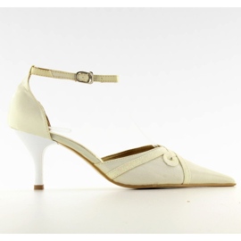 8650-3 pompes de mariage ecure brun