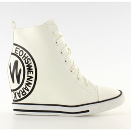 Baskets avec tampon Y450 blanc noir multicolore