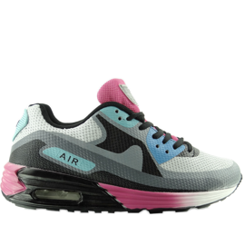 Baskets Air B306M noires et roses le noir