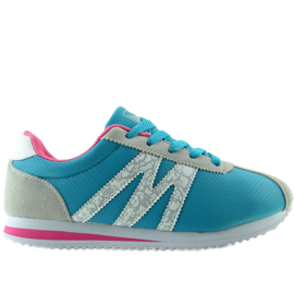 Chaussures de sports nautiques B683 très confortables gris bleu