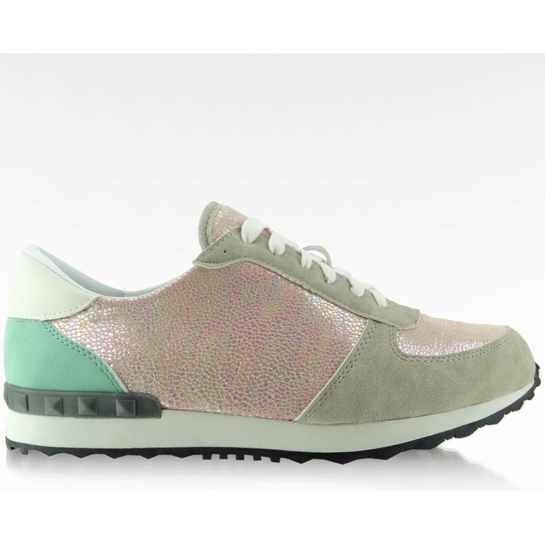 Chaussure de sport teinte pastel Y618 Rose
