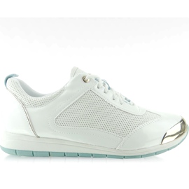 Chaussures de sport avec plaque blanche Y621 jaune