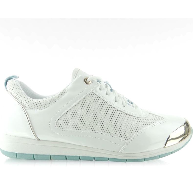 Chaussures de sport avec plaque blanche Y621 jaune