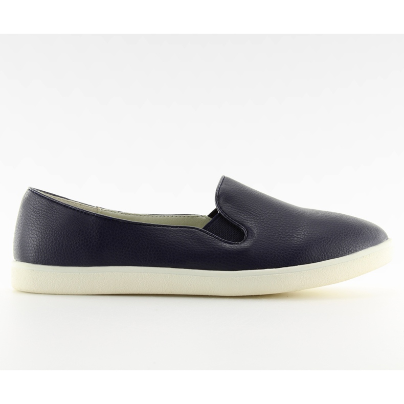 Nez en amande Slip-on A910 Bleu foncé bleu marin