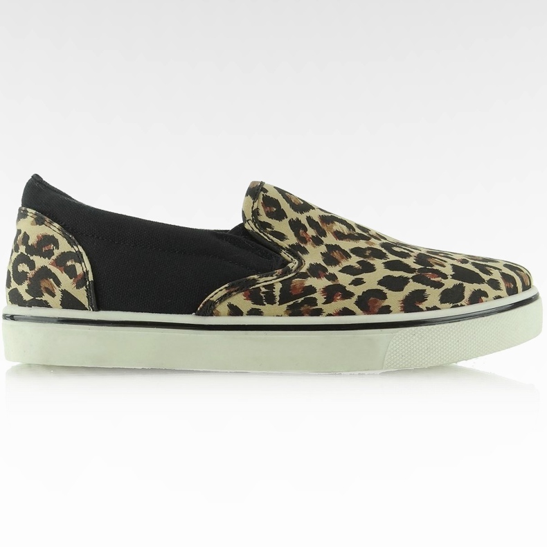 Slip-on emblématique BL51 Leopard / Black Sneakers le noir brun