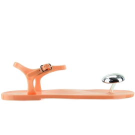 Sandales Meliski avec un coeur PT63 orange Sandales Meliski avec un coeur PT63 orange