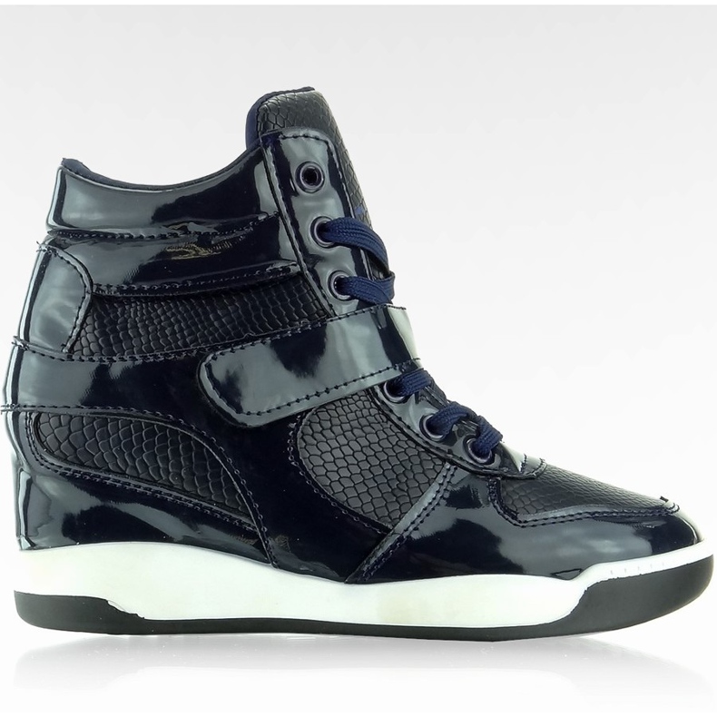 Baskets Bougez vos pieds BKA-84 Bleu Foncé bleu marin