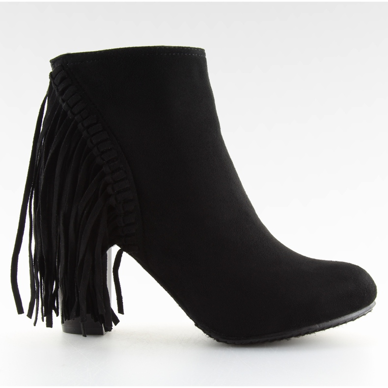 Bottes à franges C138 Noir le noir