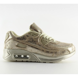 Chaussures de sport en air lavé 1-7 or doré