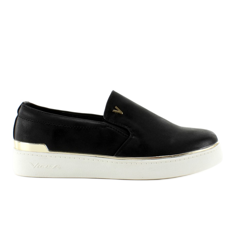 Slip-on avec une bordure métallique 786 Noir le noir