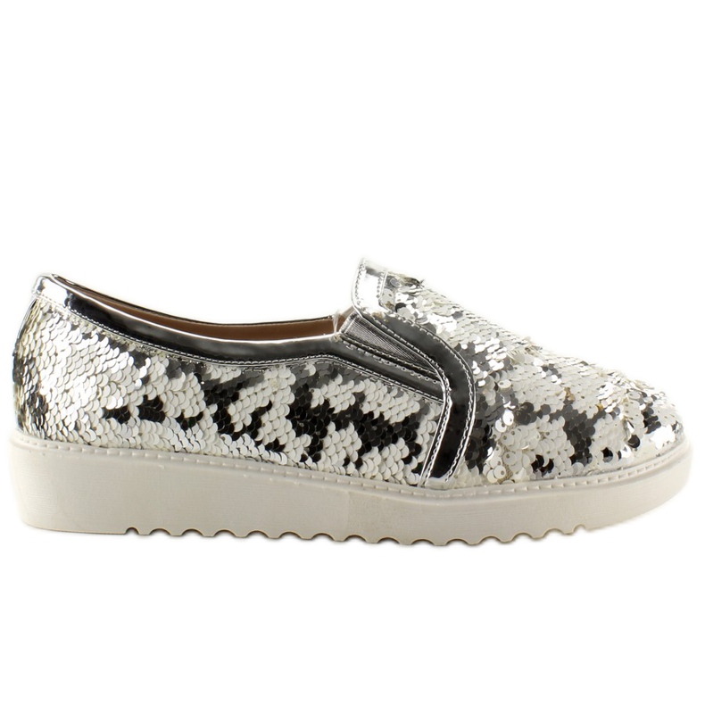 Slip-on élégant Rybia Łuska Ww01P gris Slip-on élégant Rybia Łuska Ww01P gris