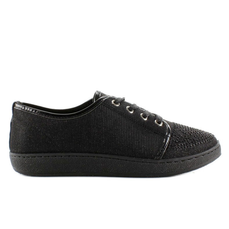 Chaussures à bout diamant 5-63 Noir le noir