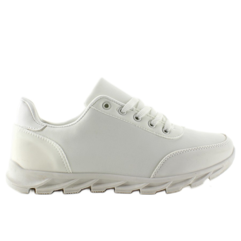 Chaussures de jogging sport B16-48 Blanc blanche