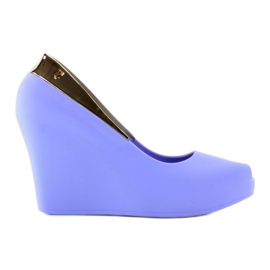 Meliski gold wedge S22 Talon bleu Meliski gold wedge S22 Talon bleu