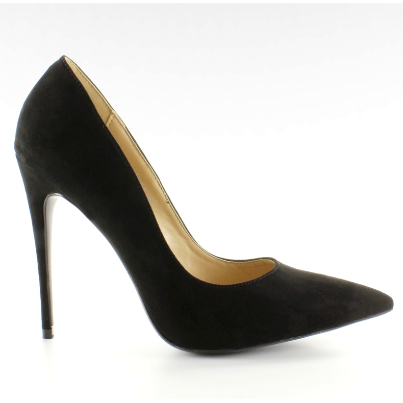 Chaussures à talons hauts en daim 5005 noir le noir