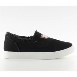 Denim à enfiler avec patch NB22 Black le noir