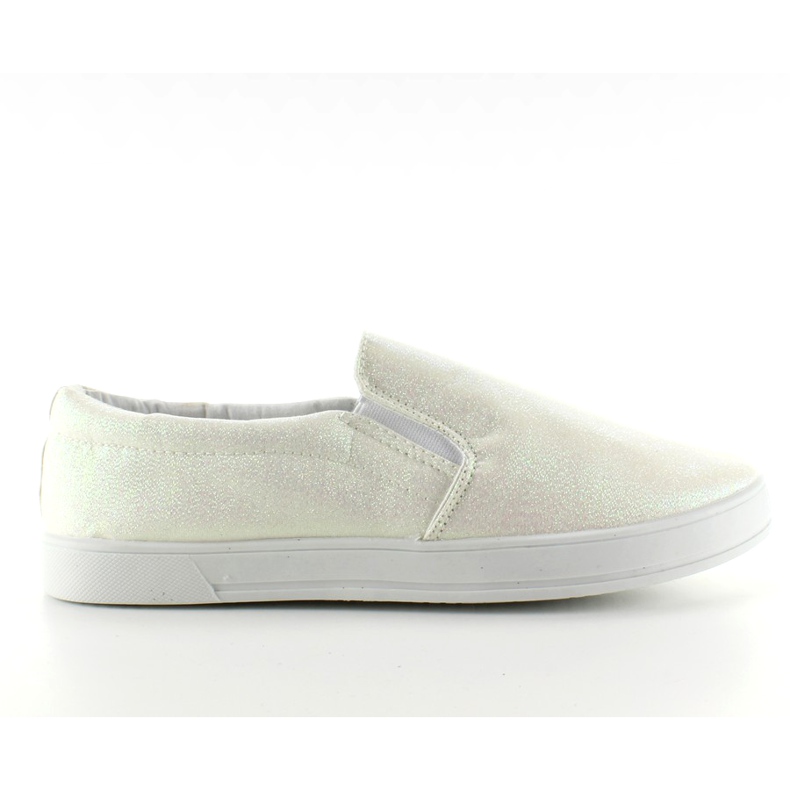 Slipony irisé JX35 Blanc blanche