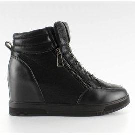 Sneakers avec fermeture à glissière R13 Black noir