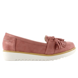 Mocassins femme en daim 6043 Rose Mocassins femme en daim 6043 Rose
