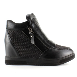 Sneakers sur un coin caché 2017-1 Noir le noir