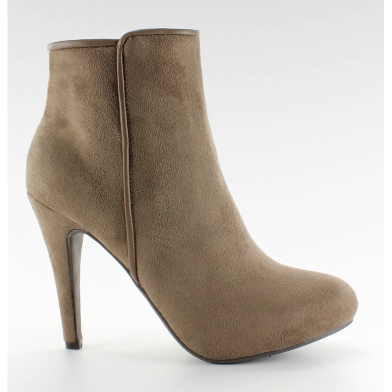 Talons hauts en daim SAS-8F8534 brun
