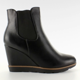 Bottes Jodhpur sur le coin K-39 noir le noir