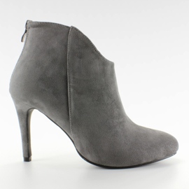 Bottes avec une découpe à l'avant du M239 Grey gris