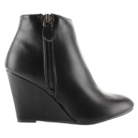 Bottes compensées C212 Noir le noir