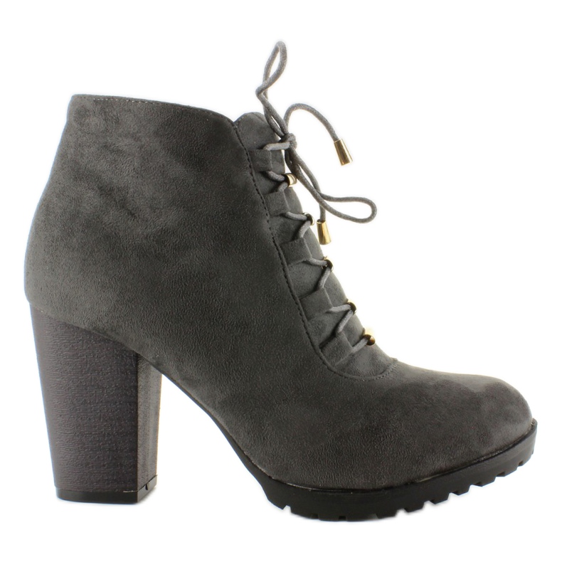 Boots à tubes dorés 66-206 Gris Boots à tubes dorés 66-206 Gris