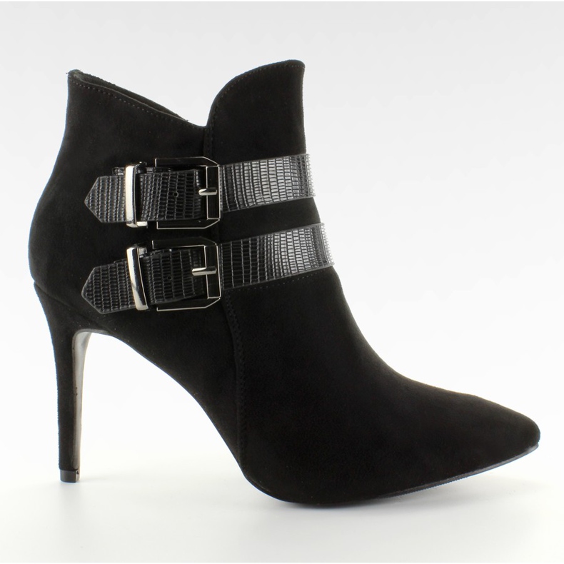 Bottes à rayures serpent noires 4087 le noir