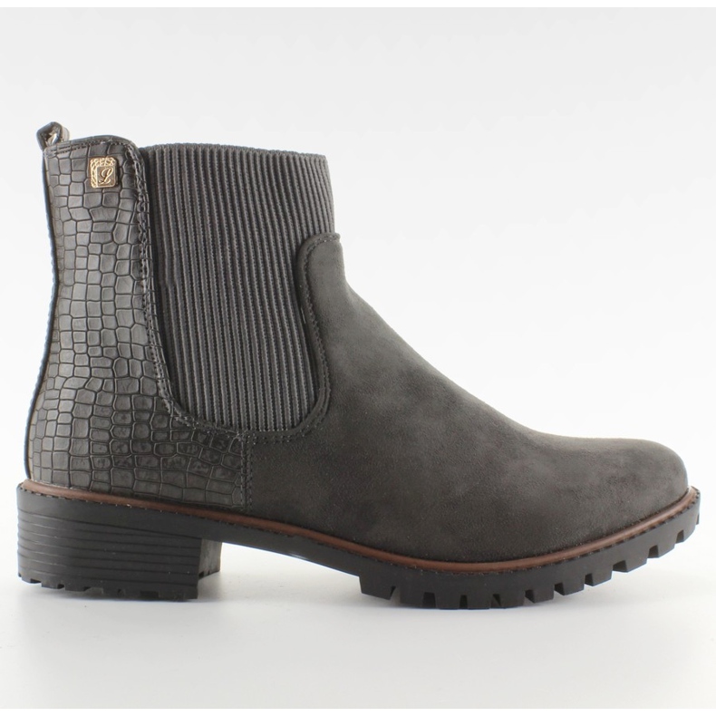Bottes Jodhpur avec semelle intercalaire solide M247 Grey gris