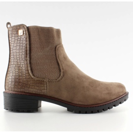 Bottes Jodhpur sur la semelle solide M247 Khaki kaki