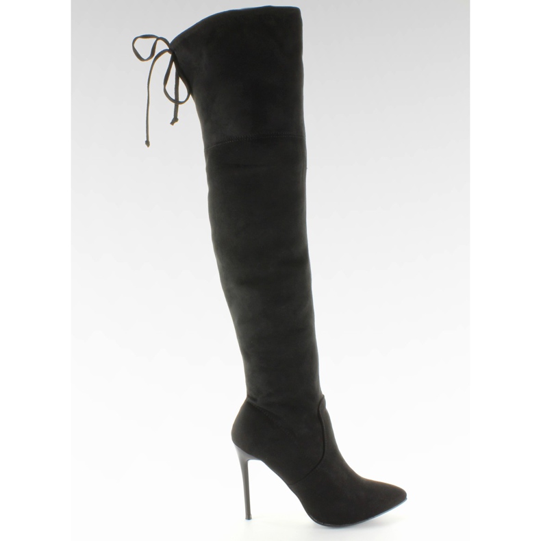 Cuisses sur un talon aiguille noir SY-10