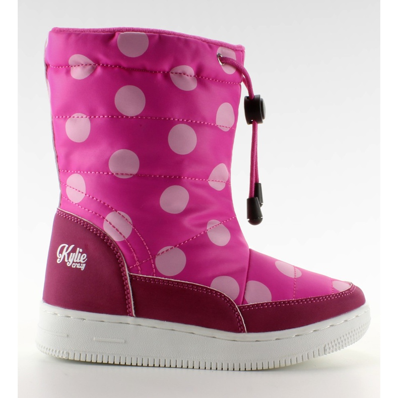 Bottes matelassées Rose pour enfants