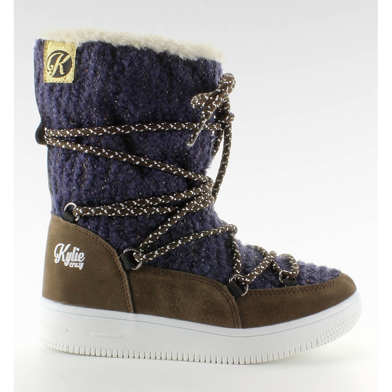 Bottes neige Eskimo pour enfants Marino bleu marin