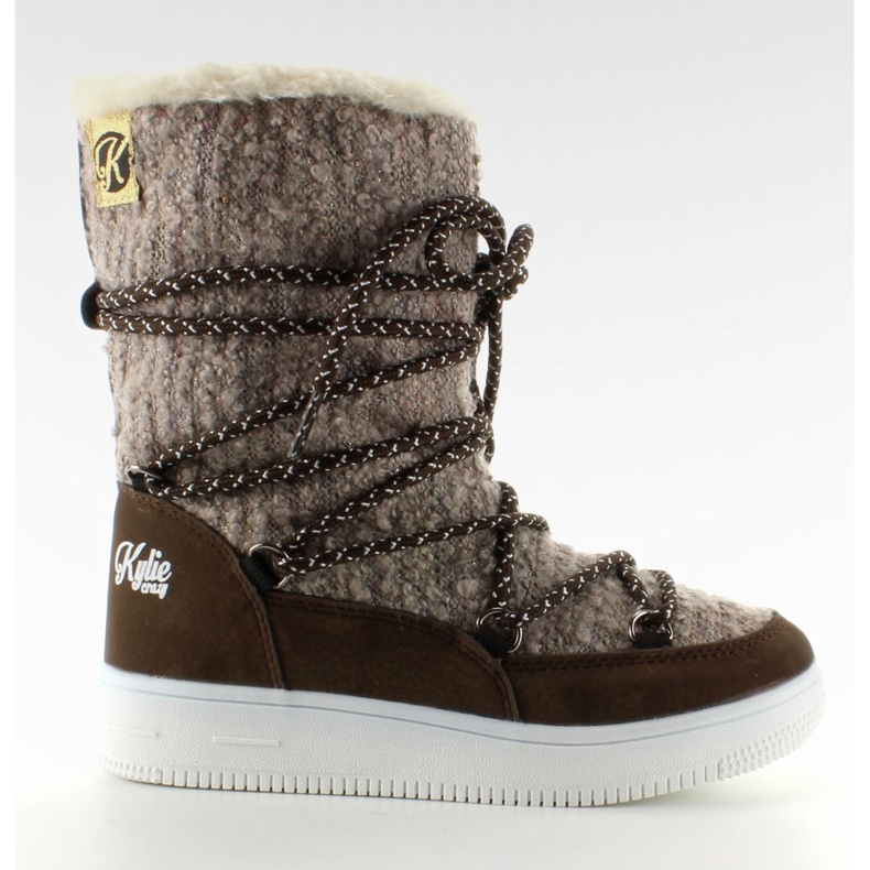 Euphorie des neiges pour enfants Taupe brun