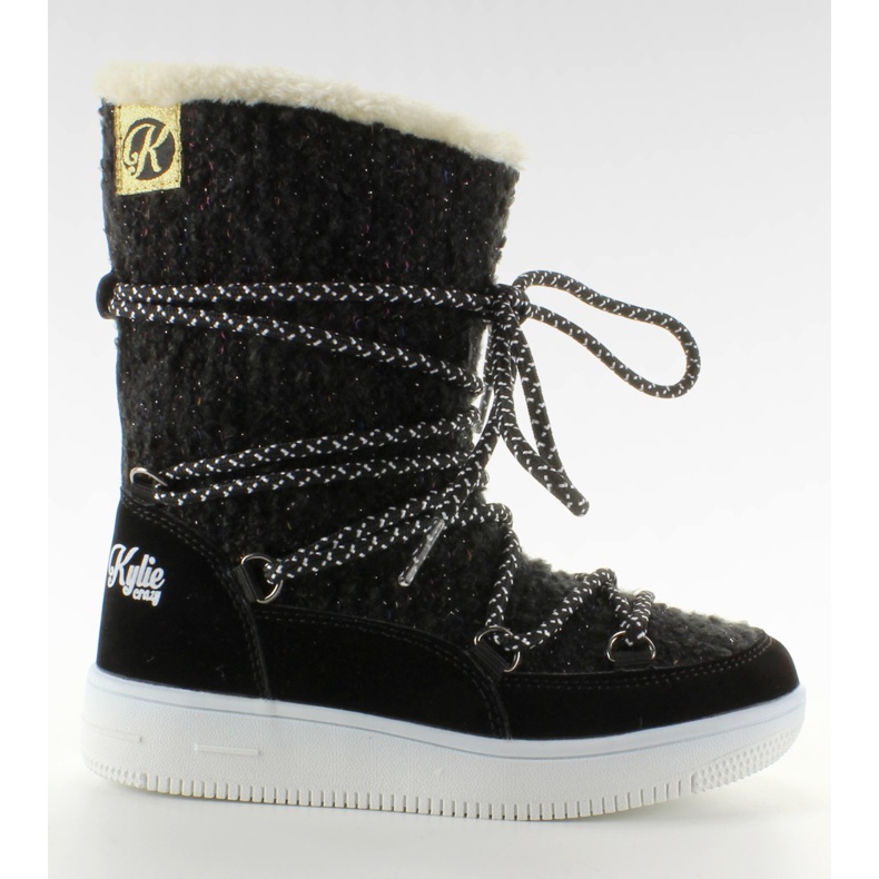 Bottes neige Negro Eskimo pour enfants le noir Bottes neige Negro Eskimo pour enfants le noir