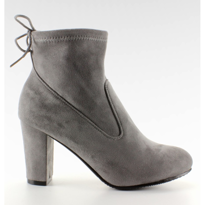 Bottes à lacets à la cheville B18H-KB Grey gris