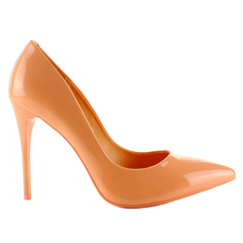 Broches E396 Orange vernis lisse