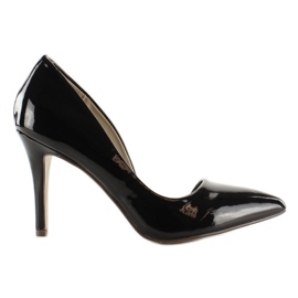Escarpins asymétriques pastel C26P Noir le noir
