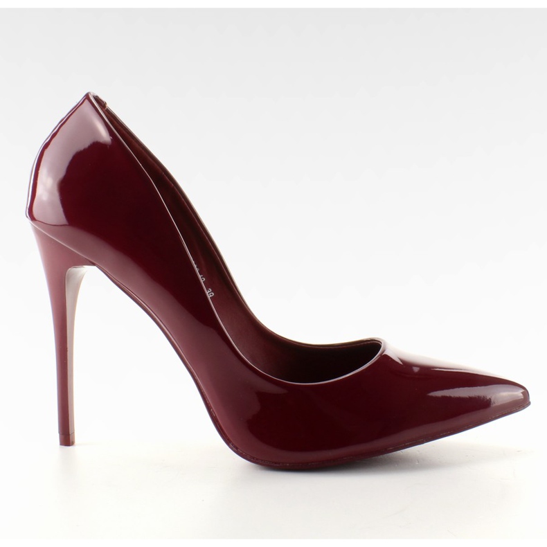 Épingles à talon lisses E396 W. Red rouge