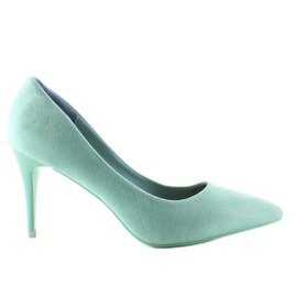 Escarpins en daim Candy Shop LEI-90 L. Vert