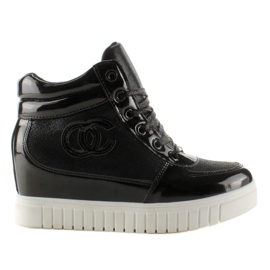 Chanelki NB83P Baskets noires le noir