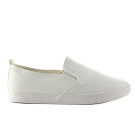 Light NB95P Slip-on perforé blanc