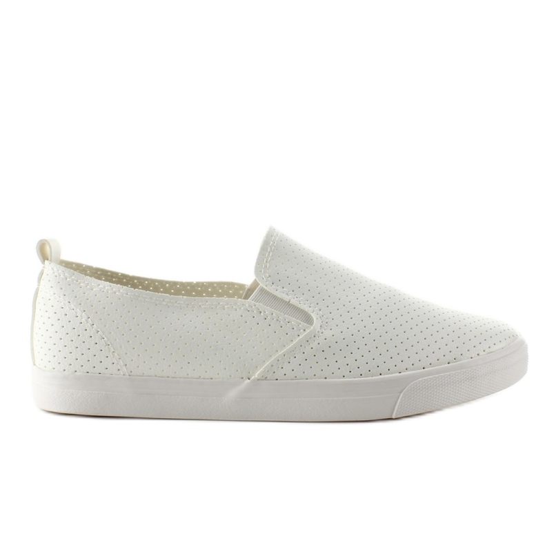 Light NB95P Slip-on perforé blanc blanche